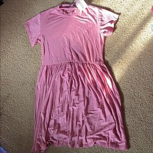 BRAND NEWA pink smock dress
